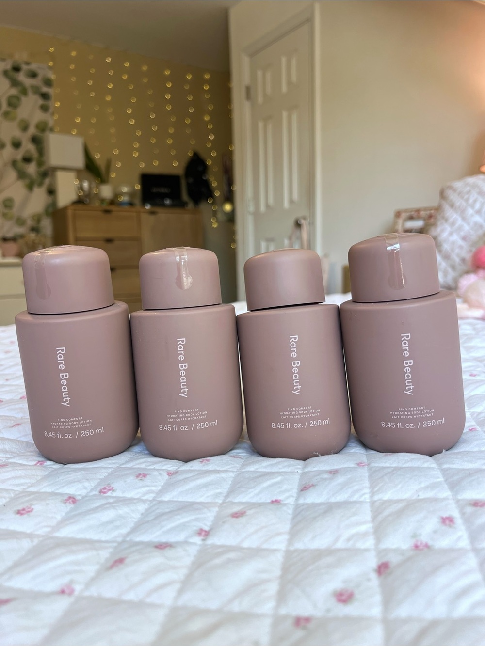 4 Pack Rare Beauty Find Comfort Hydrating Body Lotion New